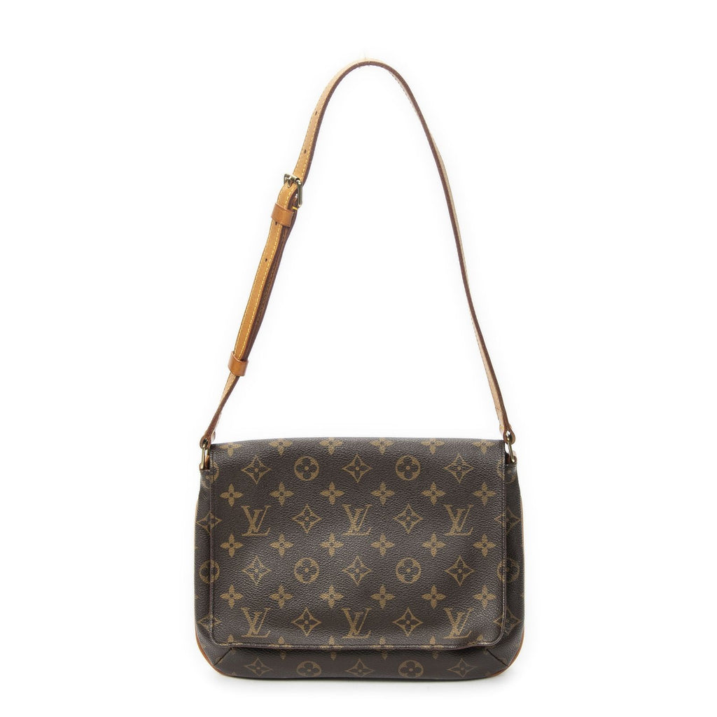 Louis Vuitton Musette Tango Brown Monogram Canvas Messenger