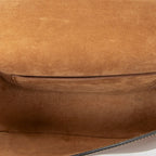 Celine Folco Cuir Triomphe Bag Brown Calfskin Leather — view 9