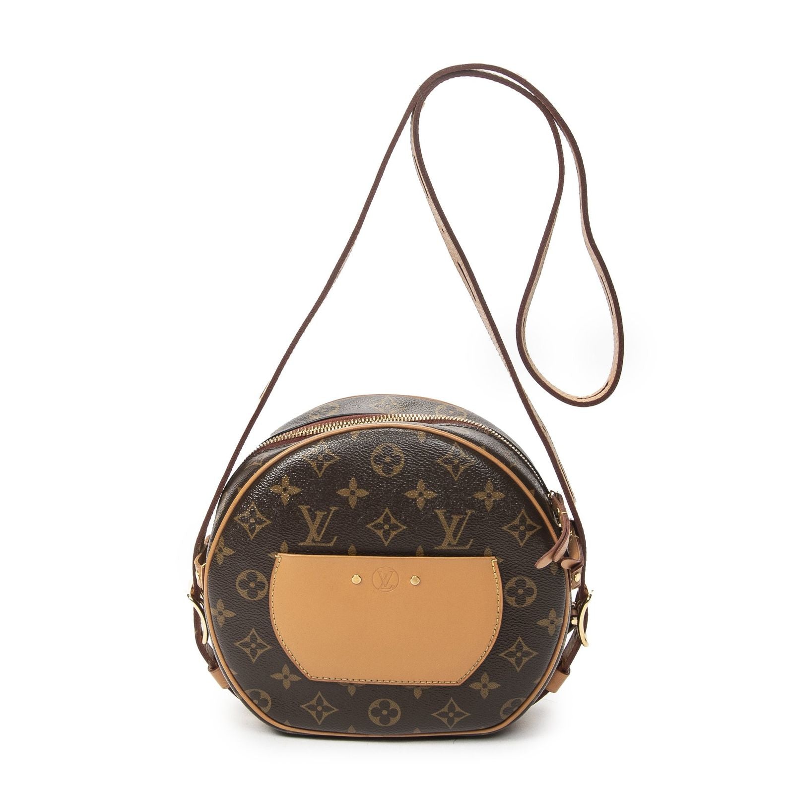 Louis Vuitton Boite Chapeau Spruebrown Monogram Canvas Messenger — view 5