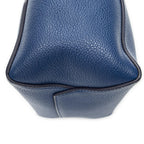 Celine Small Sangle Blue Gray Calfskin Leather Messenger — view 8