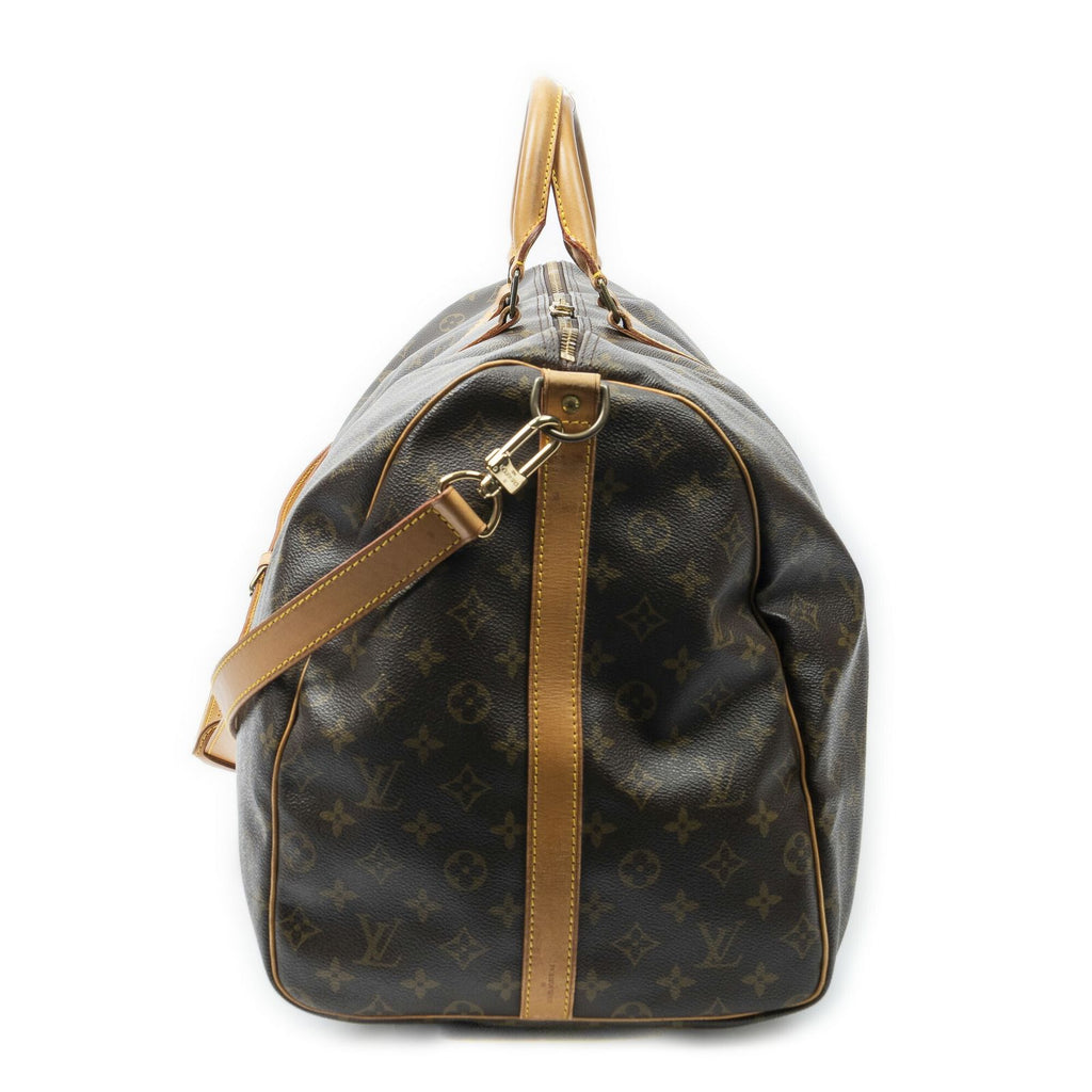 Louis Vuitton Keepall Bandouliere Brown Monogram Canvas — view 4