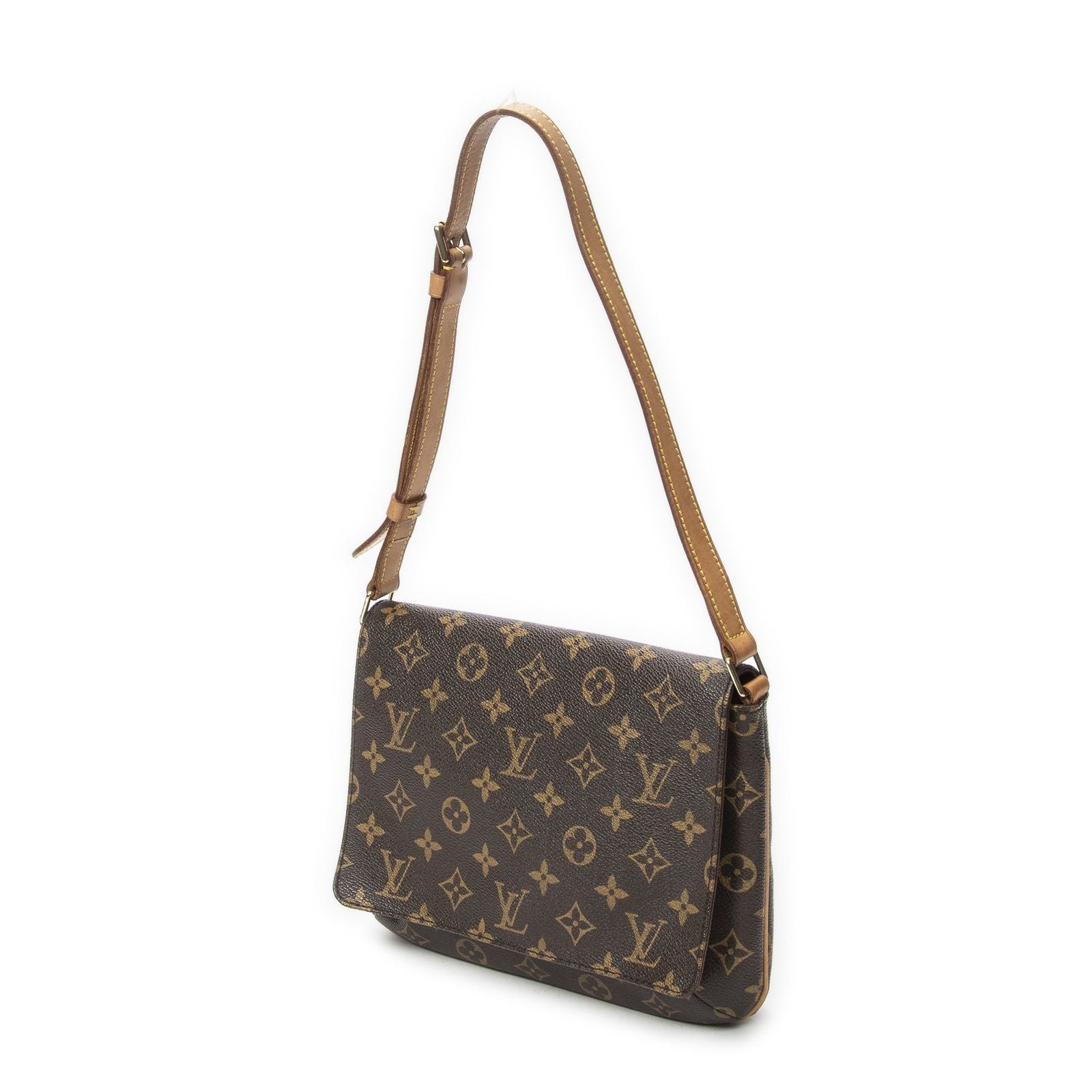 Louis Vuitton Musette Tango Brown Monogram Canvas Messenger — view 2