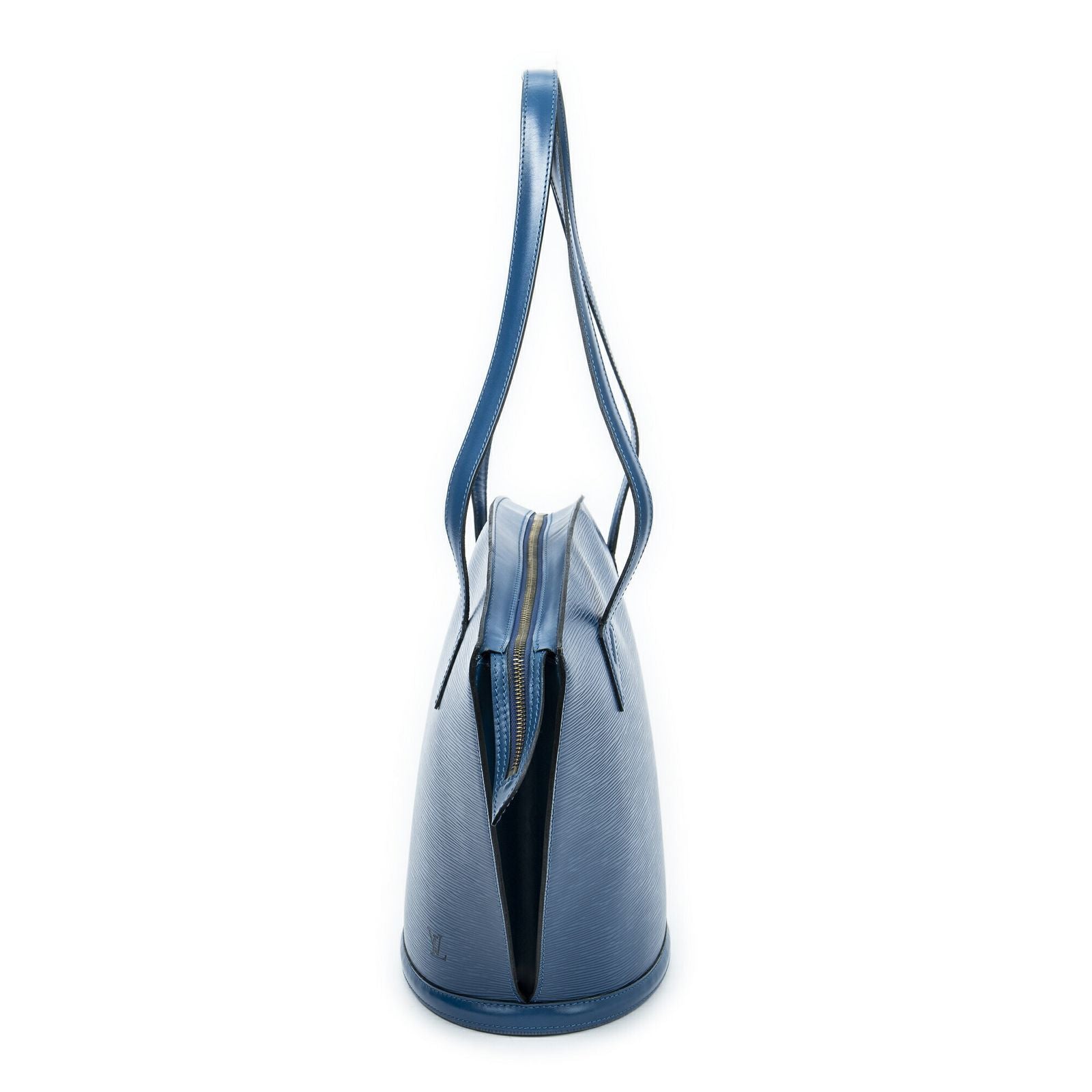 Louis Vuitton Saint Jacques Shopping Blue Epi Messenger — view 3