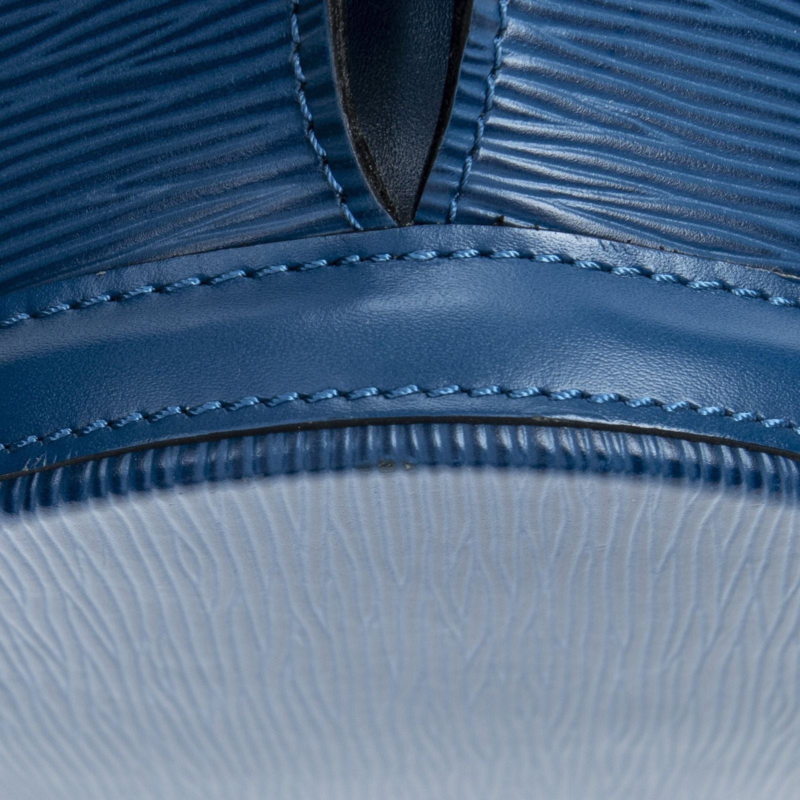 Louis Vuitton Saint Jacques Shopping Blue Epi Messenger — view 8