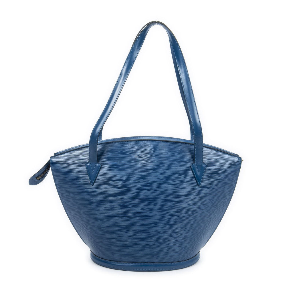 Louis Vuitton Saint Jacques Shopping Blue Epi Messenger — view 5