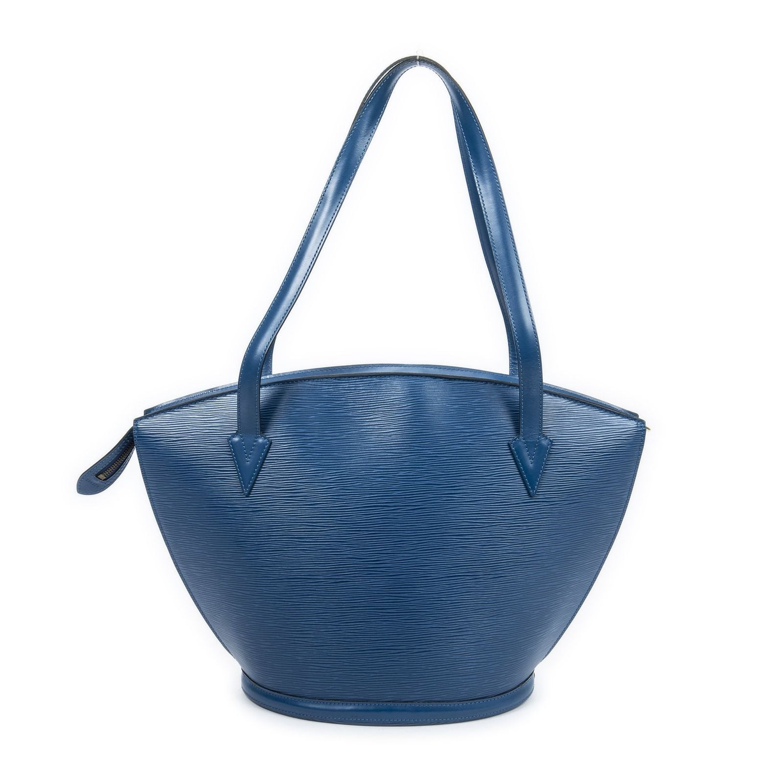 Louis Vuitton Saint Jacques Shopping Blue Epi Messenger — view 5