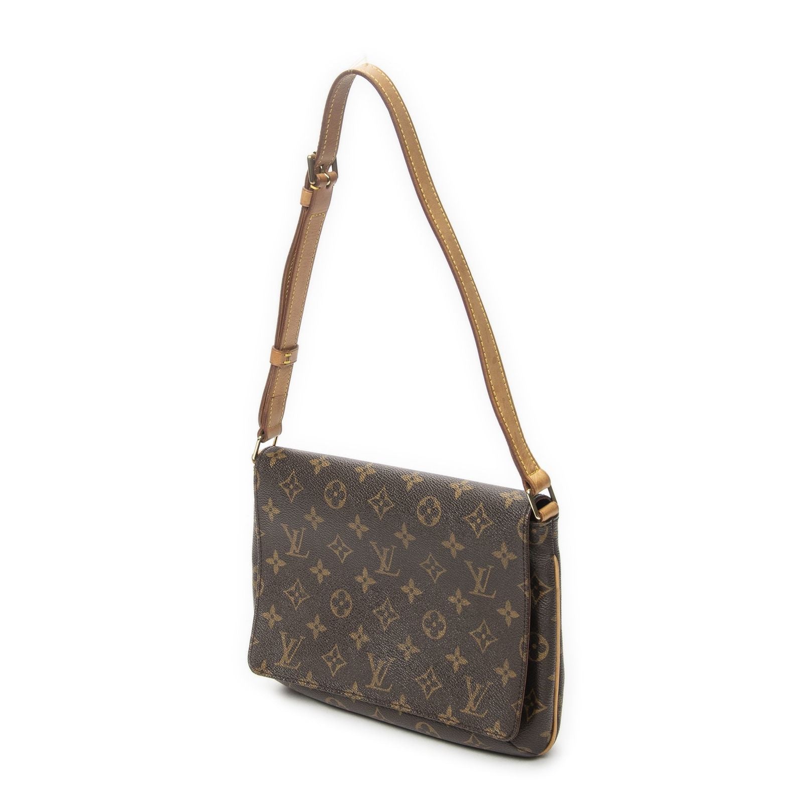 Louis Vuitton Musette Tango Brown Monogram Canvas Messenger — view 2