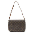 Louis Vuitton Musette Tango Brown Monogram Canvas Messenger