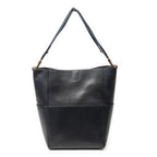 Celine Medium Seau Sangle Navy Calfskin Leather Messenger — view 5