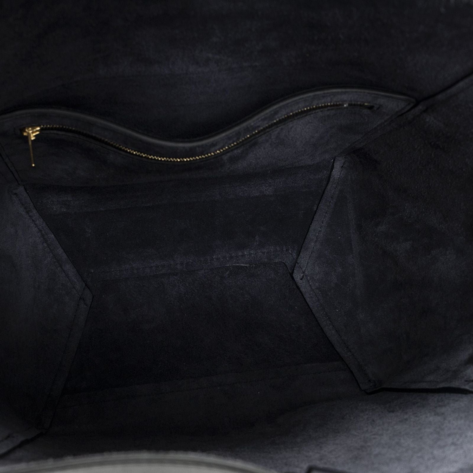 Celine Medium Seau Sangle Navy Calfskin Leather Messenger — view 9