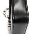 Celine Claude Chain Black Smooth Calfskin Messenger — view 8