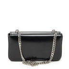 Celine Claude Chain Black Smooth Calfskin Messenger — view 5