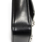 Celine Claude Chain Black Smooth Calfskin Messenger — view 7