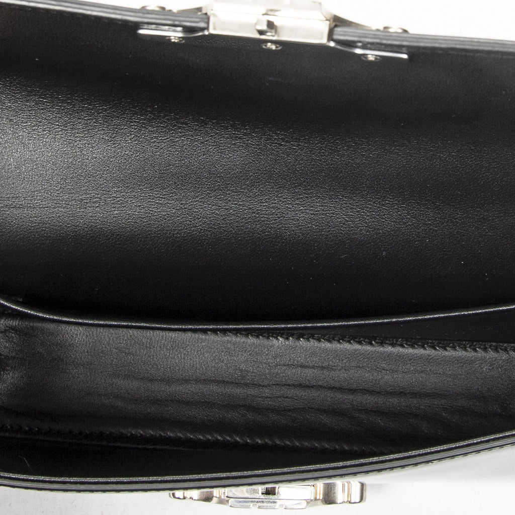 Celine Claude Chain Black Smooth Calfskin Messenger — view 9