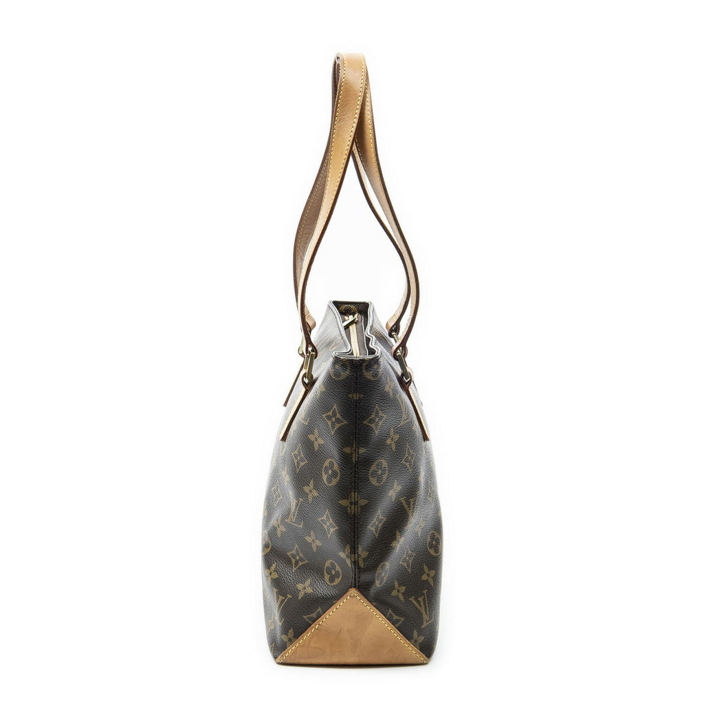Louis Vuitton Cabas Piano Brown Monogram Canvas Tote — view 3