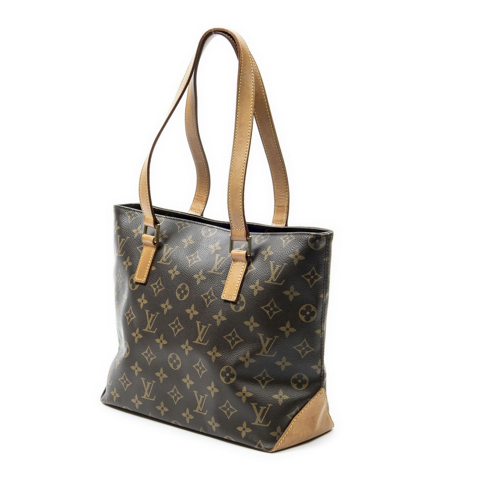 Louis Vuitton Cabas Piano Brown Monogram Canvas Tote — view 2