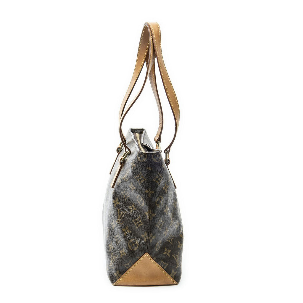 Louis Vuitton Cabas Piano Brown Monogram Canvas Tote — view 4