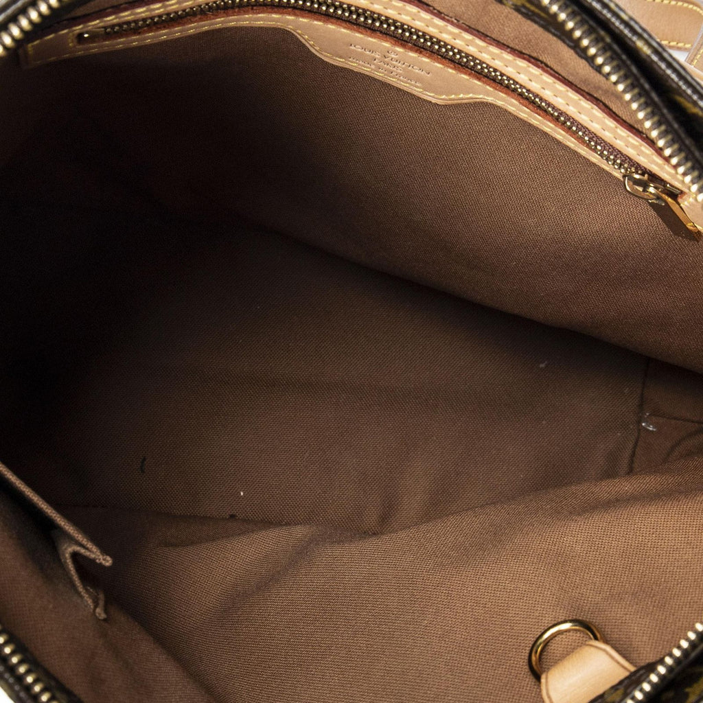 Louis Vuitton Cabas Piano Brown Monogram Canvas Tote — view 9