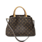 Louis Vuitton Montaigne Brown Monogram Canvas Messenger — view 5