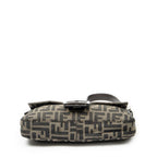 Fendi Baguette Tan Dark Brown Zucca Canvas Messenger — view 6