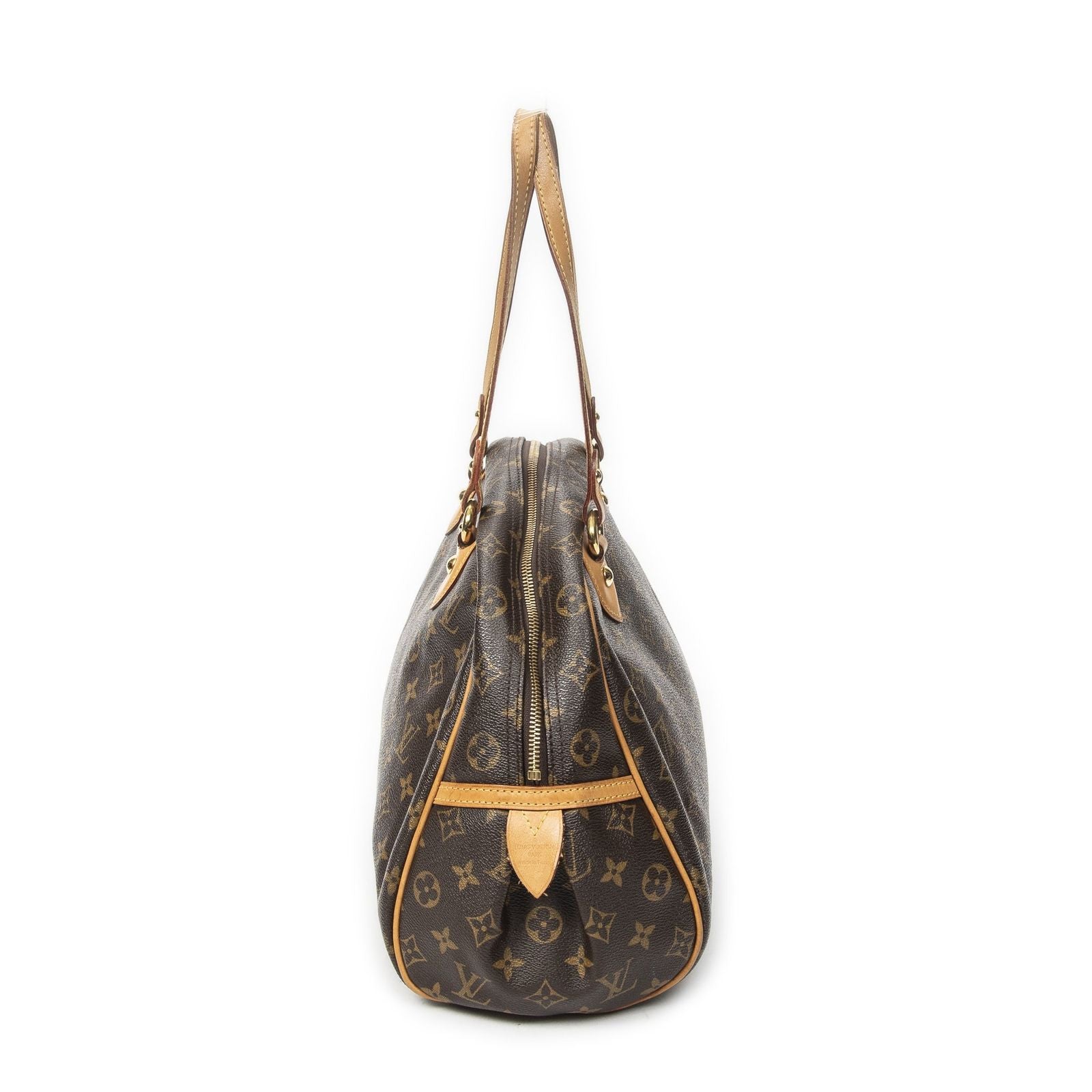 Louis Vuitton Montorgueil Brown Monogram Canvas Messenger — view 3