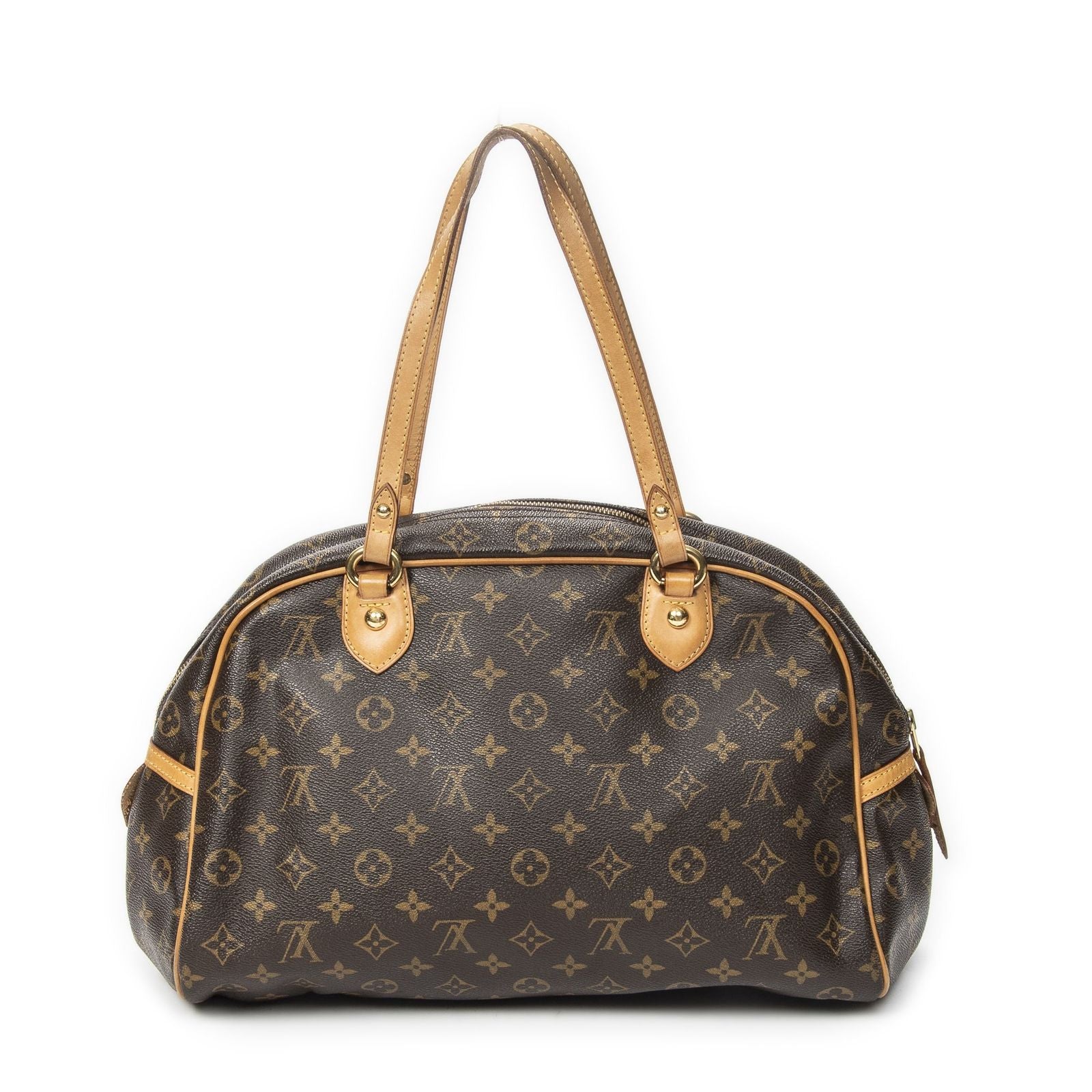 Louis Vuitton Montorgueil Brown Monogram Canvas Messenger — view 5