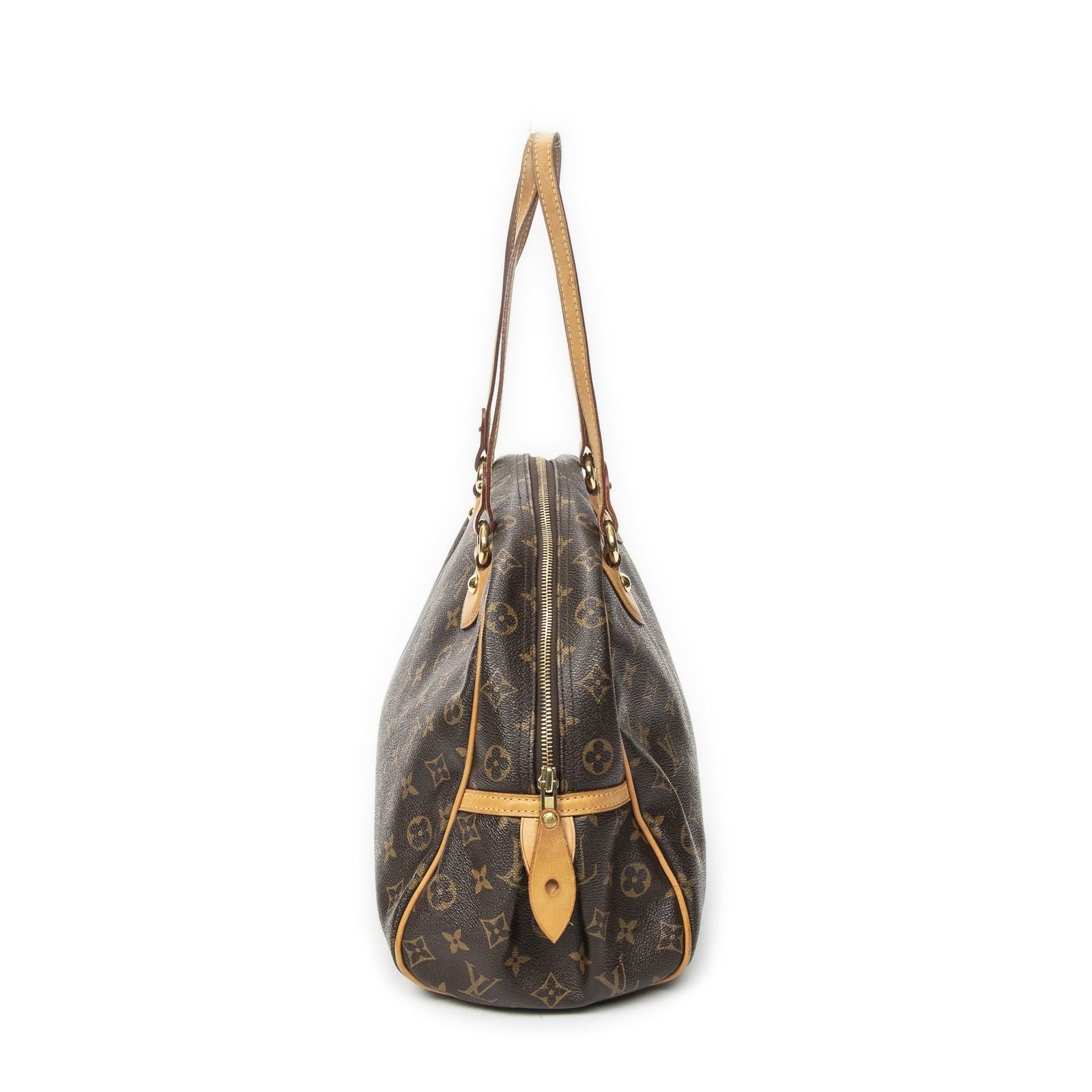 Louis Vuitton Montorgueil Brown Monogram Canvas Messenger — view 4