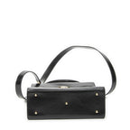 Gucci Vintage Flap Top Handle Black Smooth Calfskin — view 6