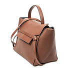 Celine Mini Belt Bag Brown Gray Calfskin Leather — view 2