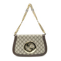 Gucci Small Blondie Beige Brown Supreme Canvas Messenger