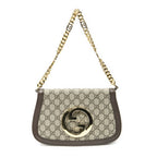 Gucci Small Blondie Beige Brown Supreme Canvas Messenger