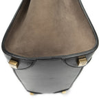 Celine Micro Luggage Blue Black Brown Gray Calfskin Leather — view 7