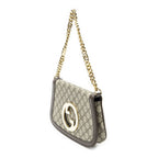 Gucci Small Blondie Beige Brown Supreme Canvas Messenger — view 2