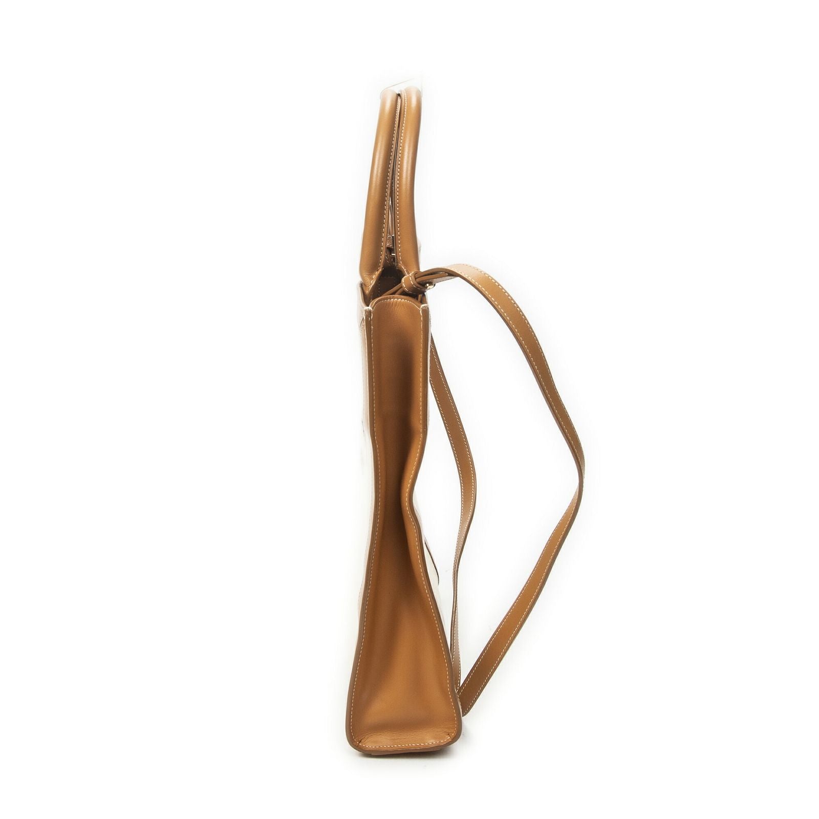 Celine Small Vertical Cabas Tote Ivory Tan Floral Canvas — view 3