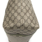 Gucci Tote Beige Green Supreme Canvas — view 7