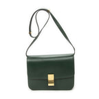 Celine Classic Box Crossbody Green Smooth Calfskin