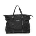 Gucci Zip Shopping Tote Black Guccissima Nylon