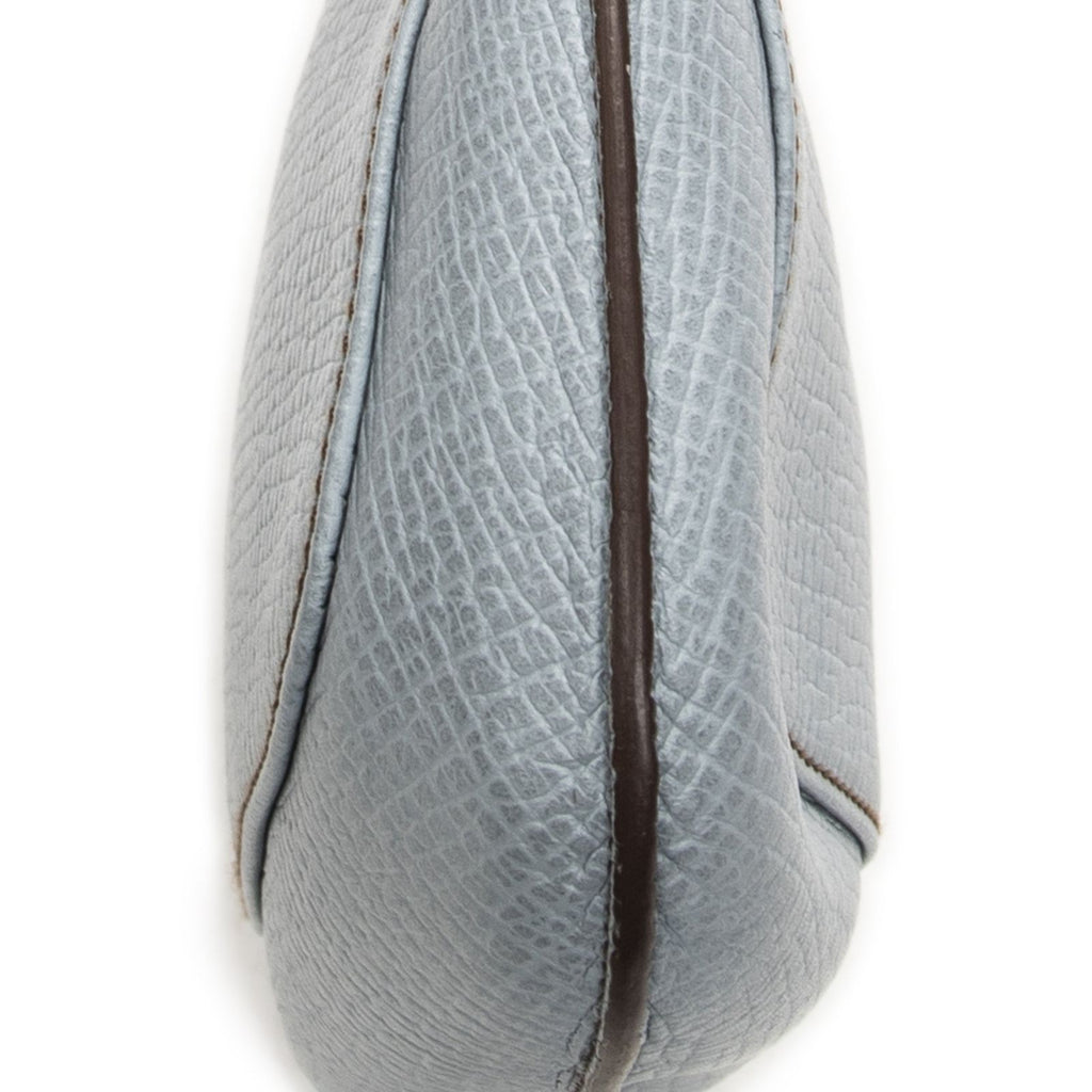 Loewe Mini Zip Hobo Light Blue Gray Calfskin Leather — view 8