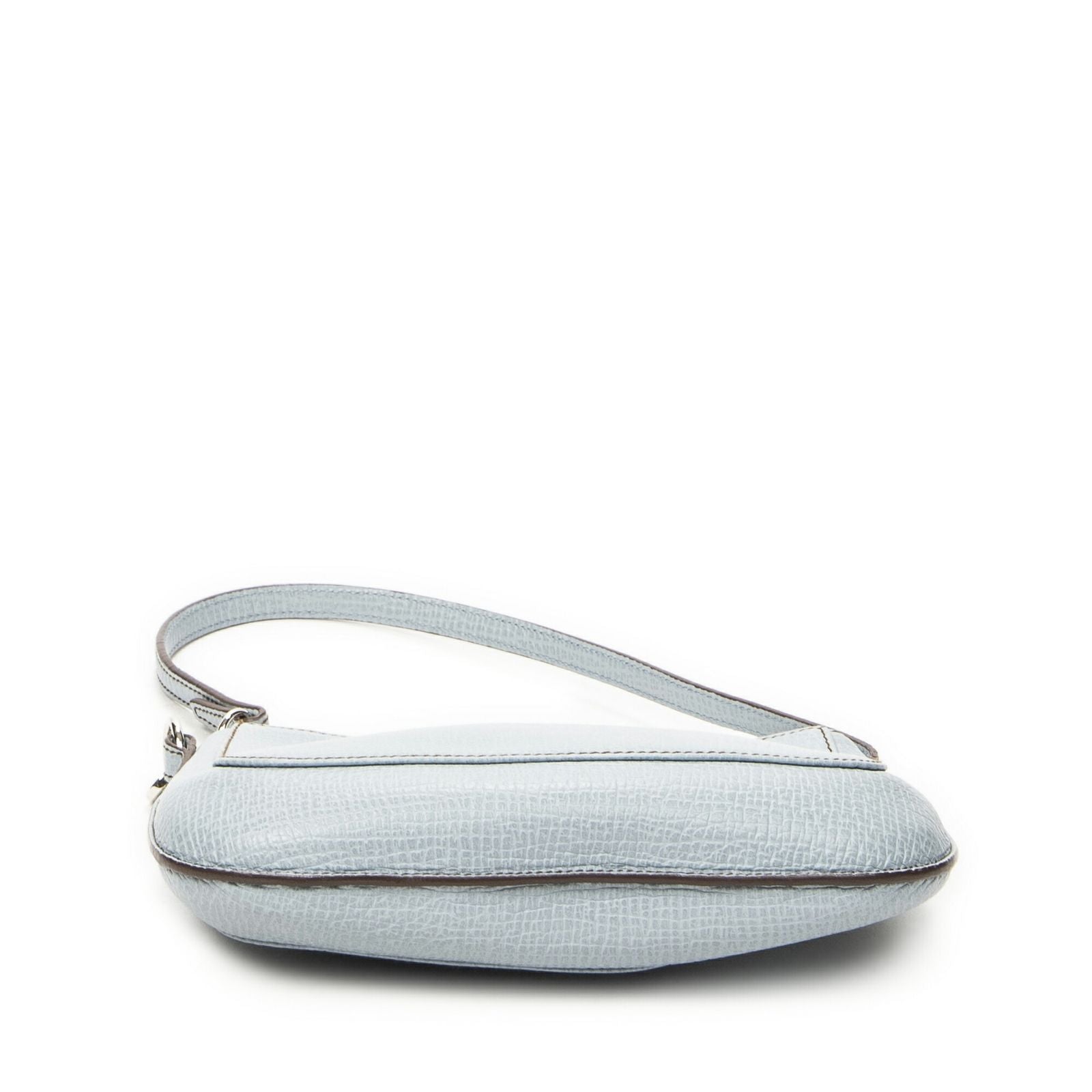 Loewe Mini Zip Hobo Light Blue Gray Calfskin Leather — view 6