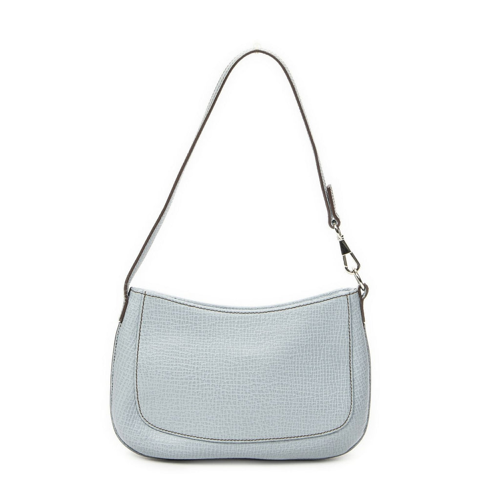 Loewe Mini Zip Hobo Light Blue Gray Calfskin Leather — view 5