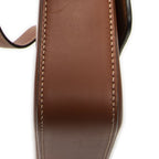 Celine Black Tan Calfskin Leather Messenger — view 7