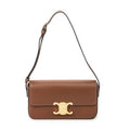 Celine Black Tan Calfskin Leather Messenger