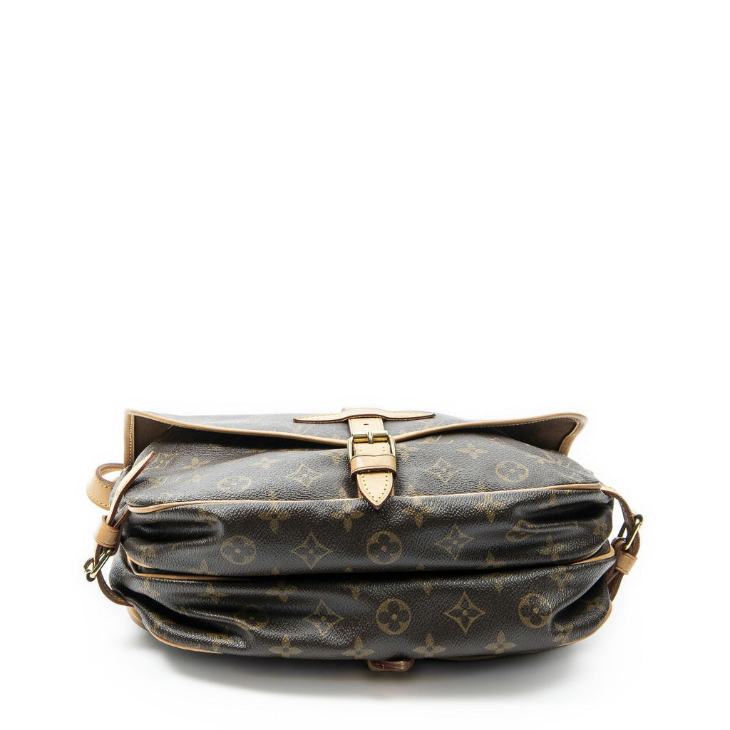 Louis Vuitton Saumur Brown Monogram Canvas — view 6