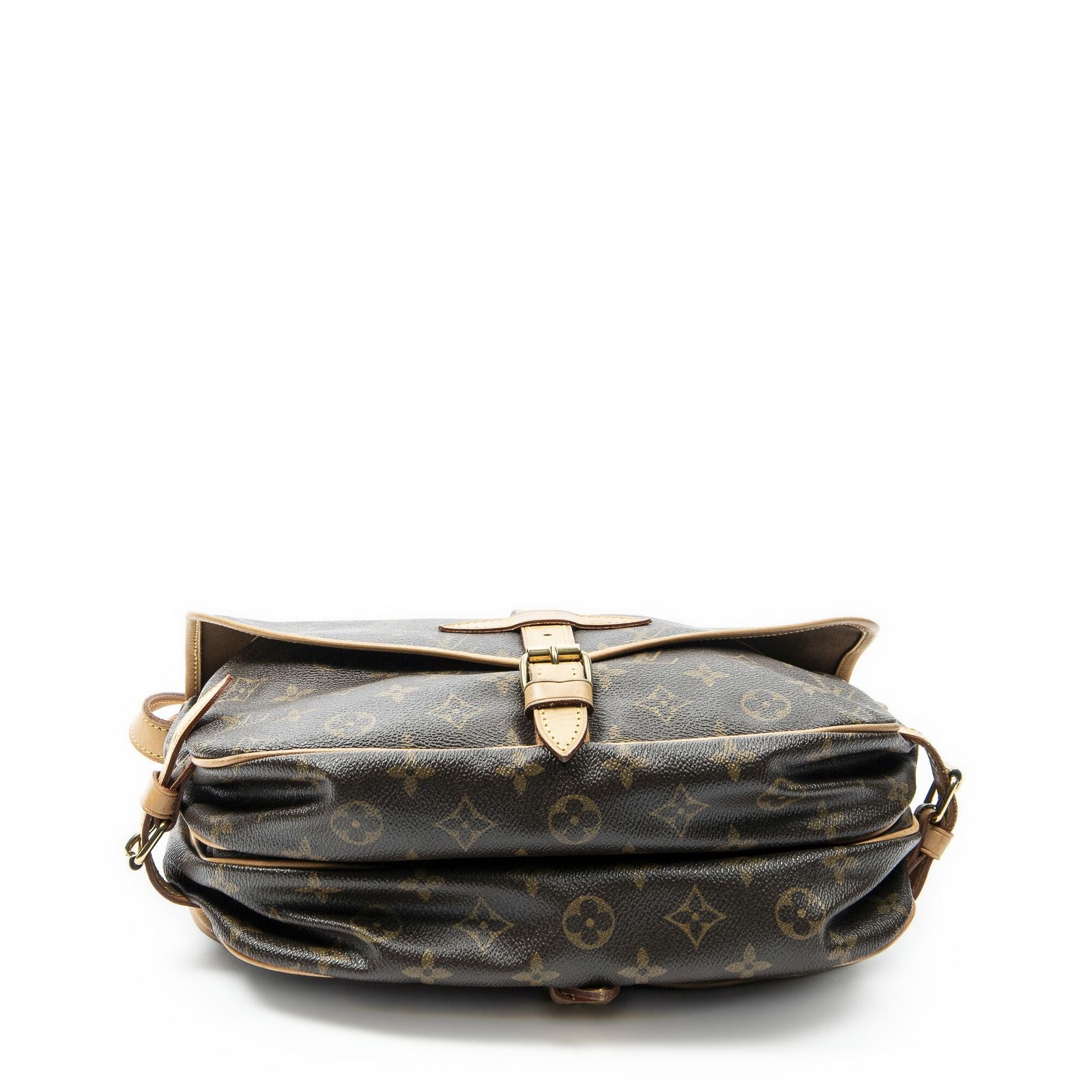 Louis Vuitton Saumur Brown Monogram Canvas — view 6