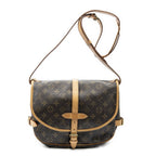 Louis Vuitton Saumur Brown Monogram Canvas