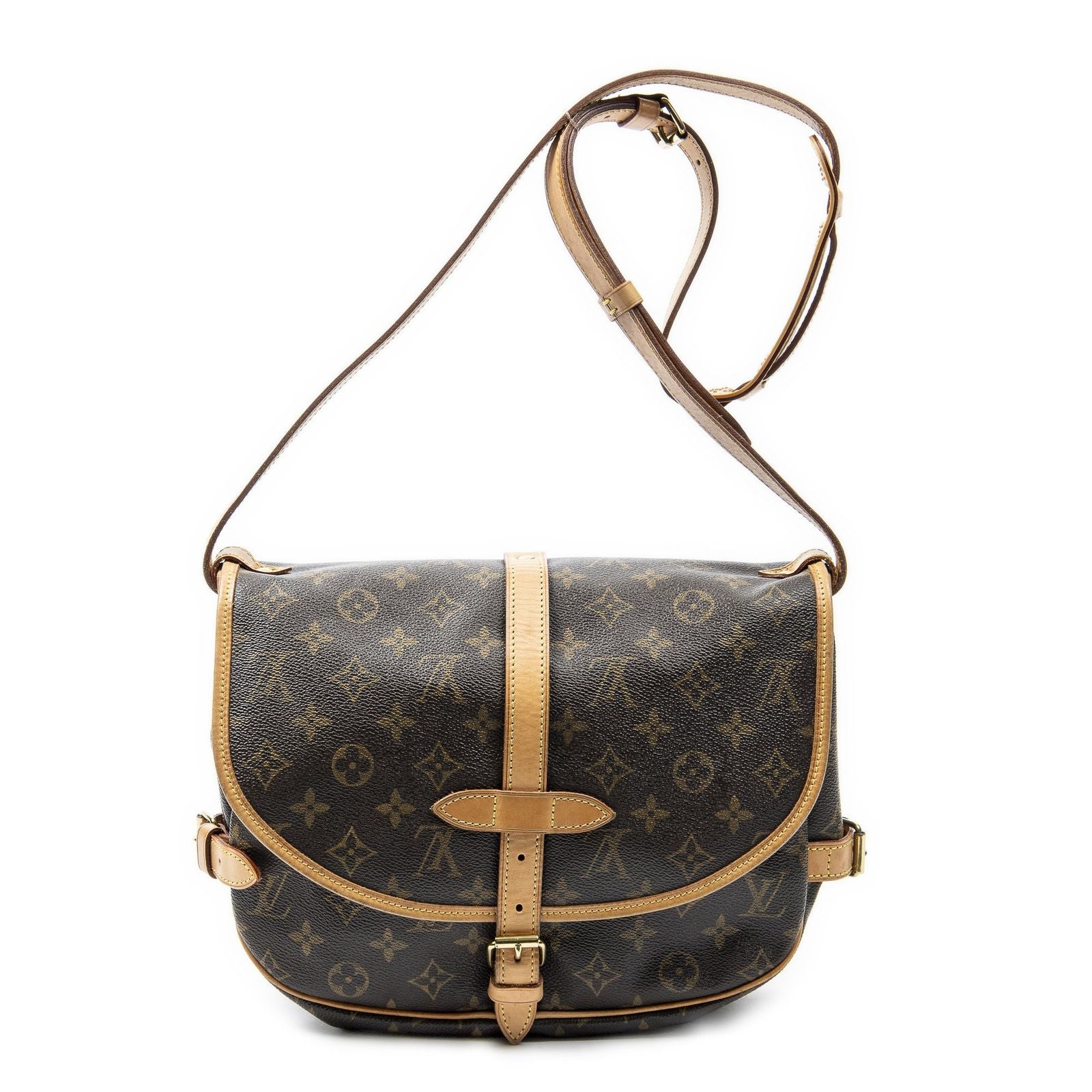 Louis Vuitton Saumur Brown Monogram Canvas