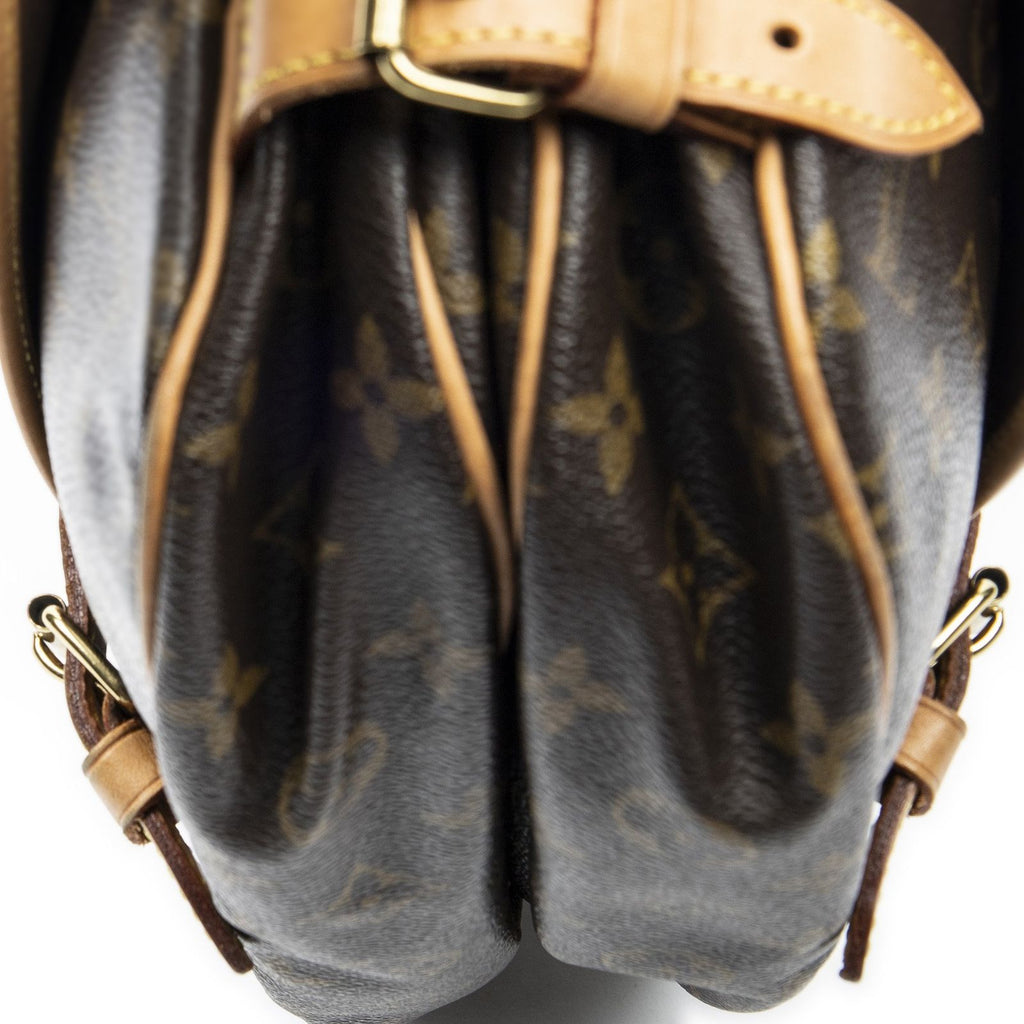 Louis Vuitton Saumur Brown Monogram Canvas — view 7