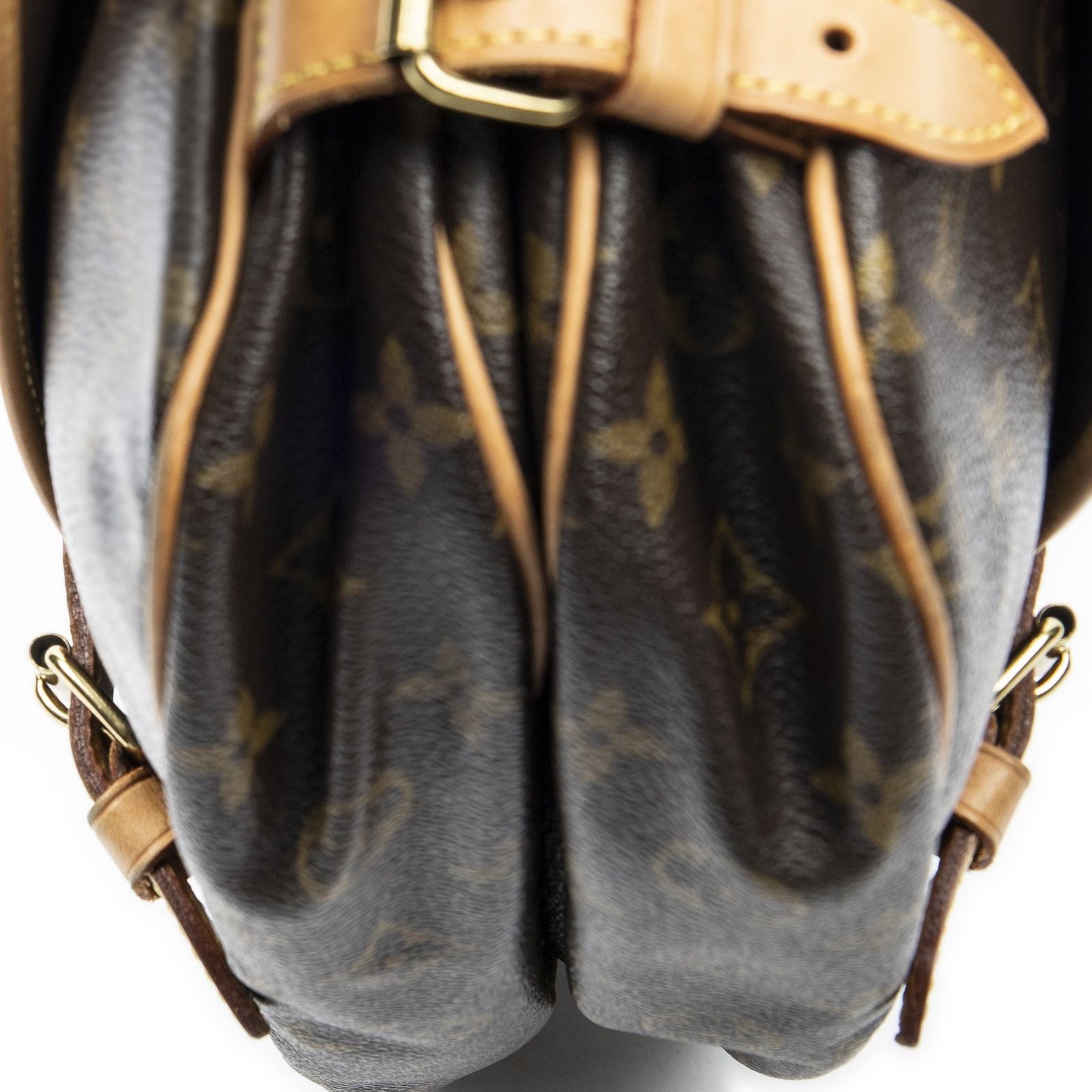 Louis Vuitton Saumur Brown Monogram Canvas — view 7