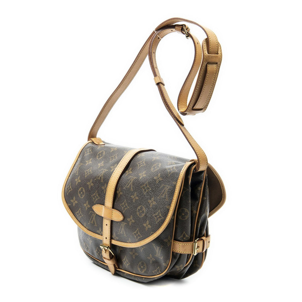 Louis Vuitton Saumur Brown Monogram Canvas — view 2
