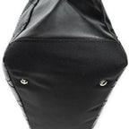 Chanel Paris Biarritz Shopping Tote Black Quilted Canvas — view 7